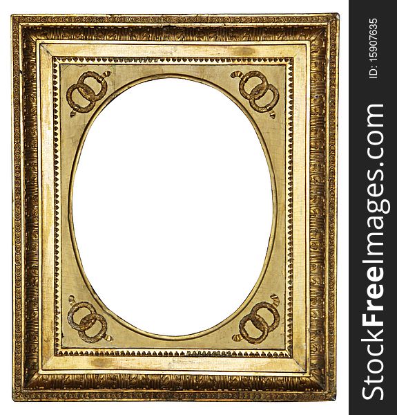 Gold wooden frame (From my Frames collection)