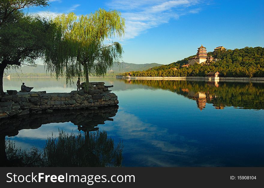 The Summer Palace is  the most famous  emperor garden in china,it was created 400 years ago.