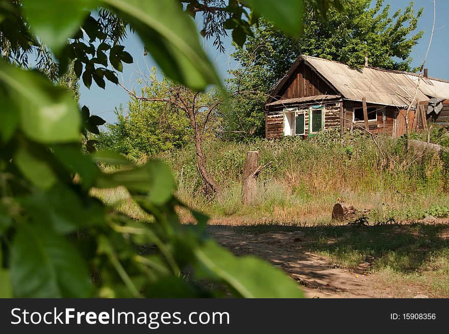 Rural small house in Volgograd region. Rural small house in Volgograd region