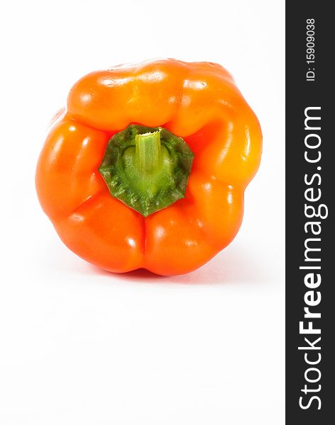 Yellow bell pepper on white back ground clipping path included. Yellow bell pepper on white back ground clipping path included.