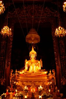 Golden Buddha Stock Photography Golden Buddha Stock Photography