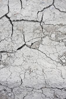 Cracked Ground Royalty Free Stock Photography