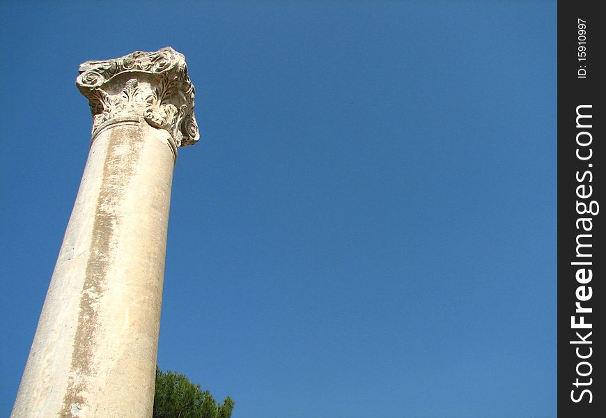 Column in Ephesus