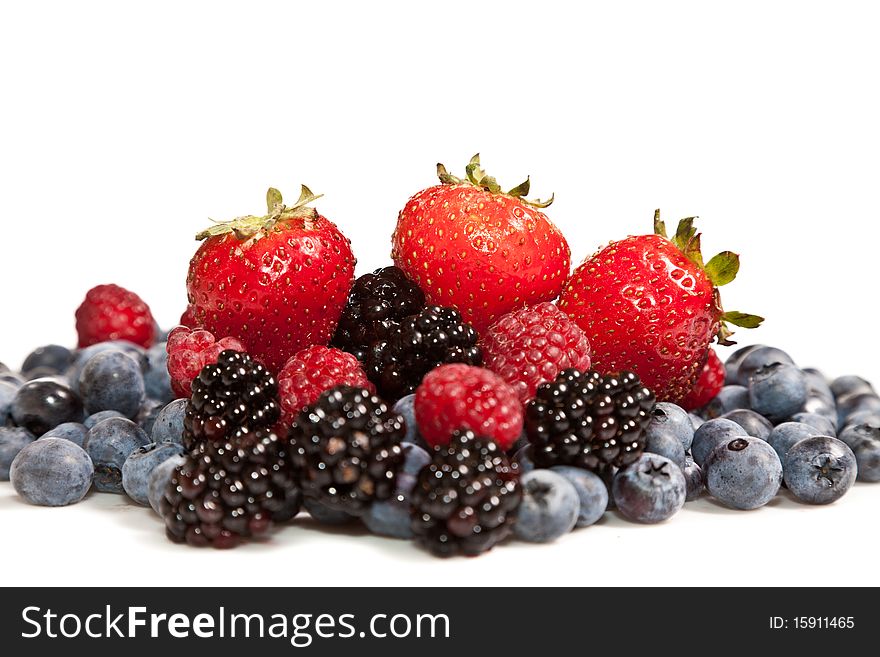 Composition Of Blackberries