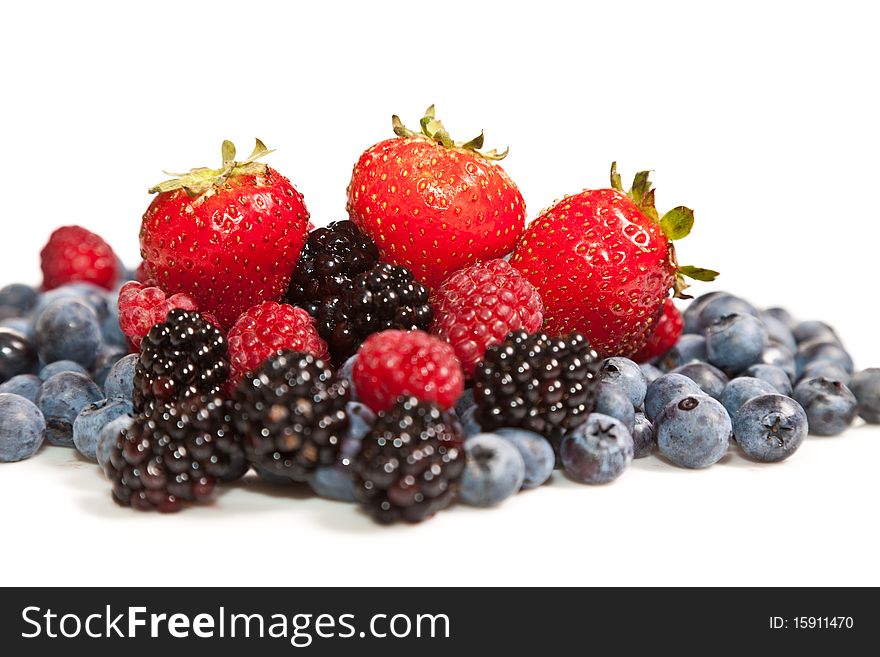 Composition Of Blackberries