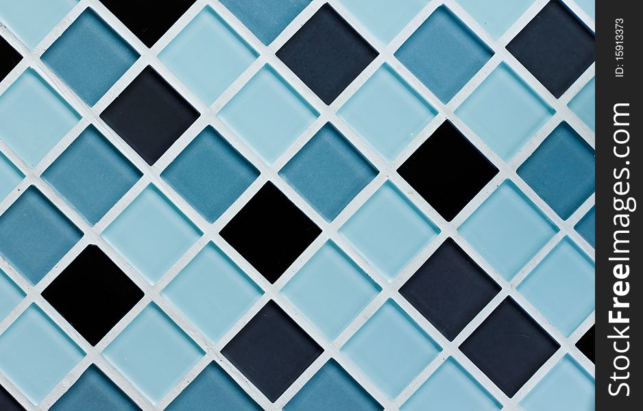 The Blue & gray tone mosaic