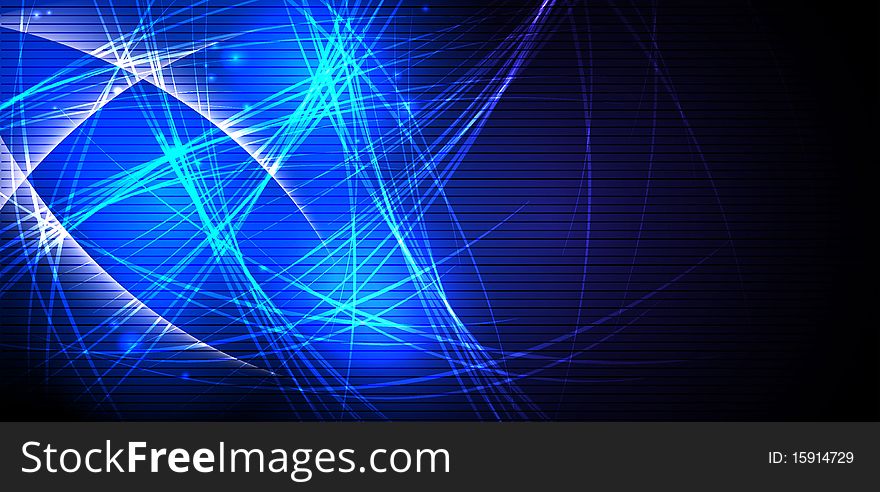 Neon abstract background. Vector illustration