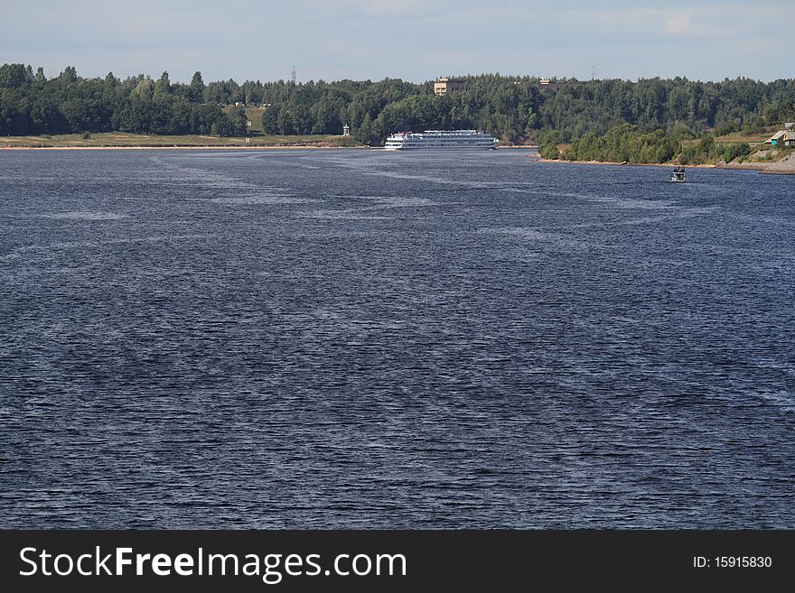 Volga River near the town of Uglich