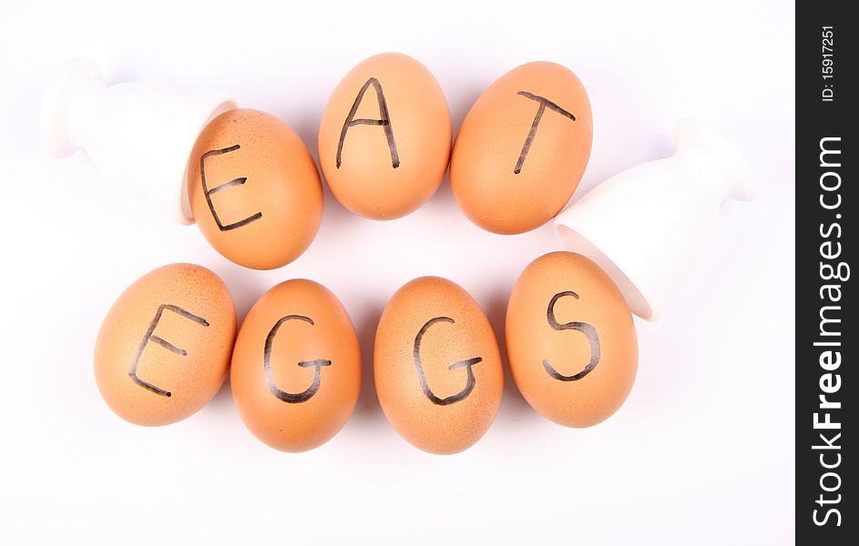 EAT EGGS