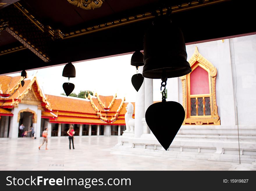 The bells in the temple, the bell is symbol temple. The bells in the temple, the bell is symbol temple.