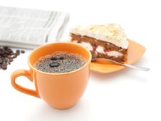 Morning-coffee Royalty Free Stock Photos