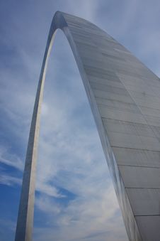 Arch In St. Louis Royalty Free Stock Photos