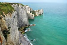 Cliffs In A Sea Of Emerald Stock Photo Cliffs In A Sea Of Emerald Stock Photo