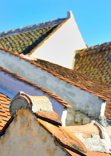 Ancient Roof Made With Tiles Stock Photo Ancient Roof Made With Tiles Stock Photo