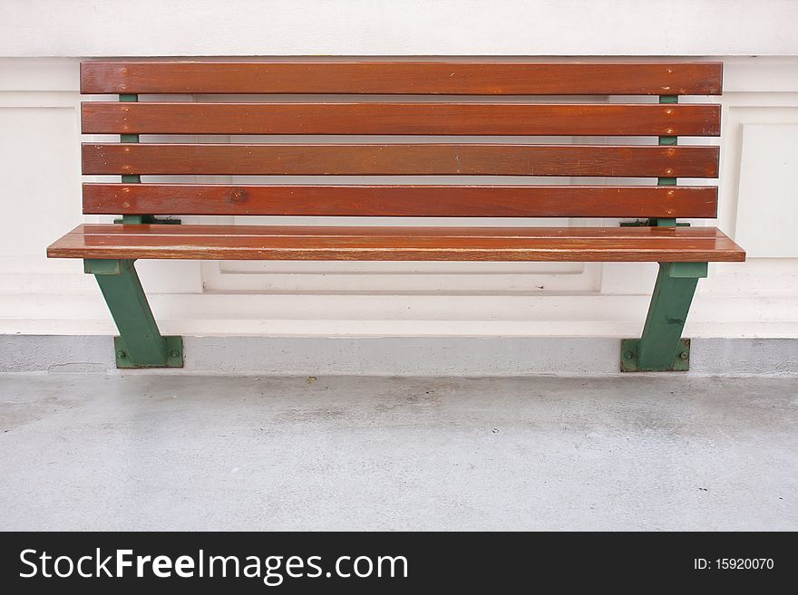 Woodden bench