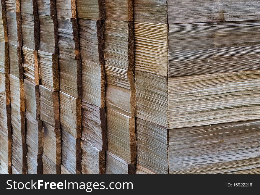 Texture of cedar wood in natural