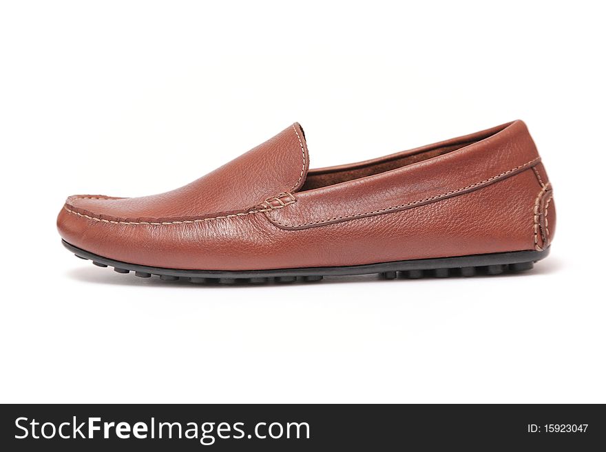 Single Casual Leather Shoe