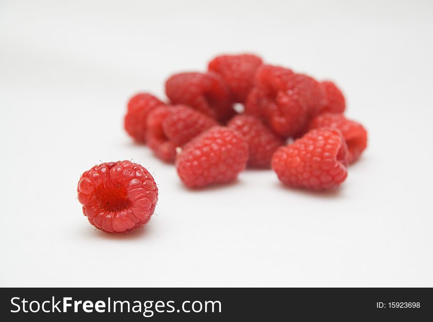 A Bunch Of Raspberries