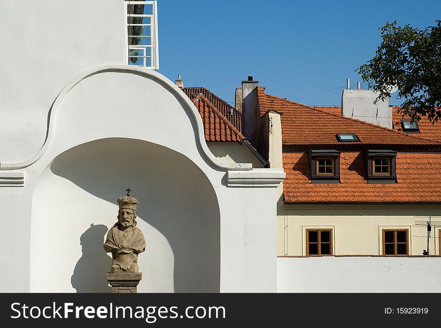 Bust of Charles IV, Prague, Czech Republic