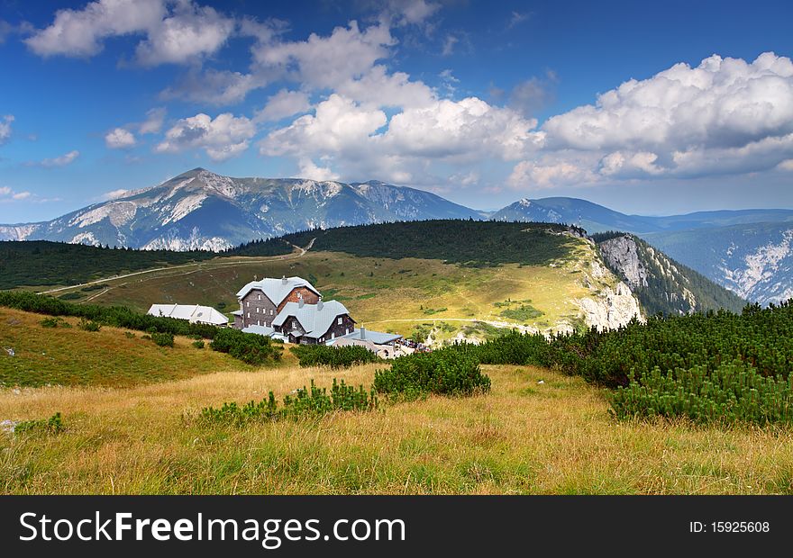 Otto mountain hut in Rax Alps - Lower Austria