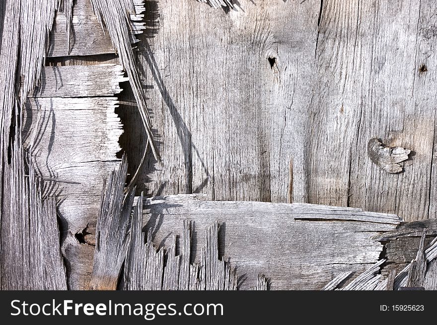 Gray old dried wood textures planks background. Gray old dried wood textures planks background