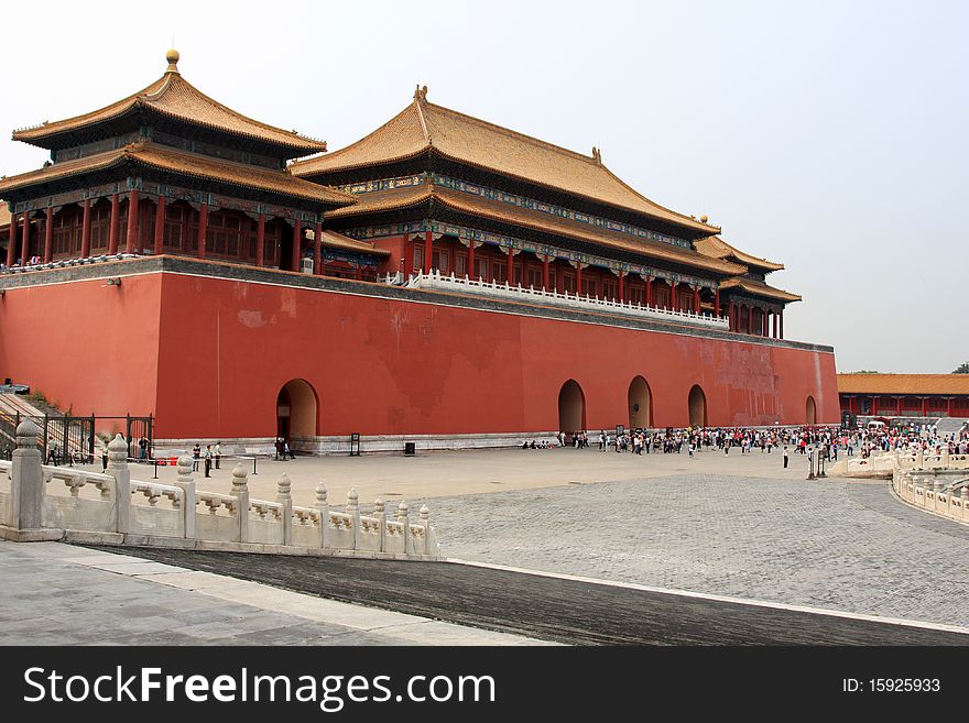 Forbidden City, also known as the Palace Musuem, was the symbol of ancient China and is the biggest museum in modern China
