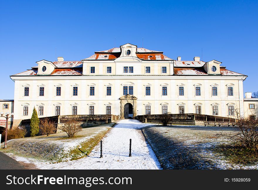 Castle in Rychnov nad Kneznou, Czech Republic