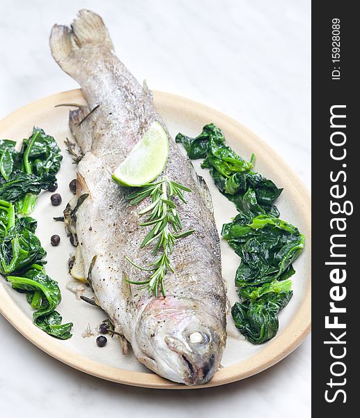 Baked Bream