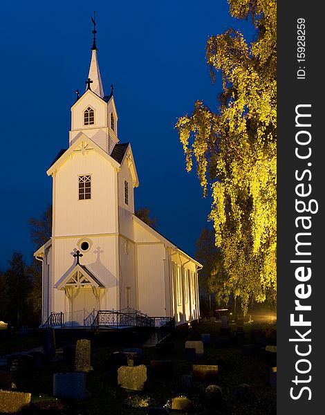 Church in Spal Garmo, Norway. Church in Spal Garmo, Norway