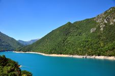 Blue Lake In Mountains Royalty Free Stock Image Blue Lake In Mountains Royalty Free Stock Image