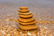 Sea Stones Royalty Free Stock Photo Sea Stones Royalty Free Stock Photo