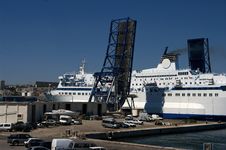 Marseille Ferry Royalty Free Stock Photography Marseille Ferry Royalty Free Stock Photography