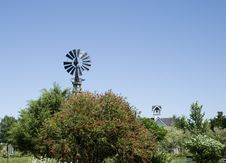 Windmill Turning In The Wind Stock Photo Windmill Turning In The Wind Stock Photo