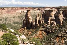 Colorado National Monument Royalty Free Stock Images