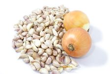 Garlic And Onion Stock Image Garlic And Onion Stock Image