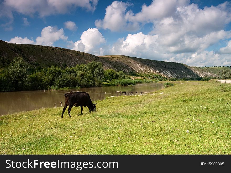 Landscape with river