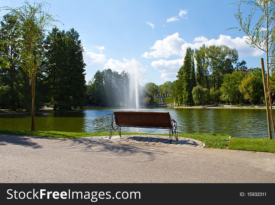 In the park