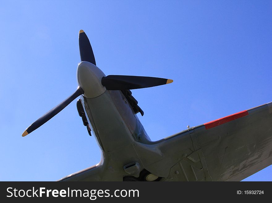 Spitfire closeup