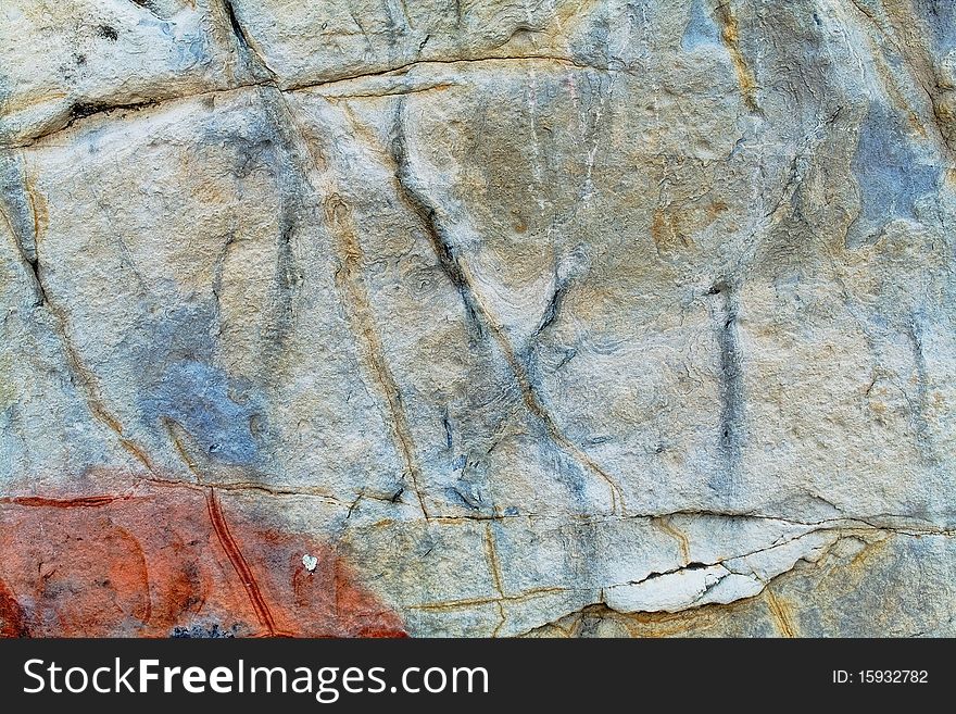 A sample of natural mountain rock texture. A sample of natural mountain rock texture