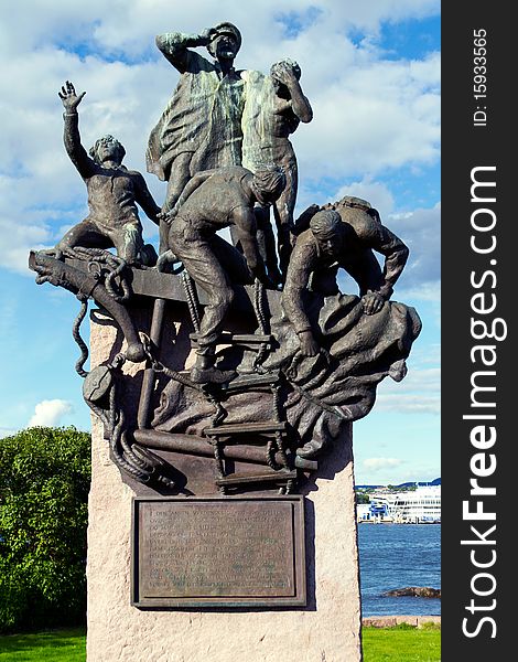 Maritime World War II Memorial in Oslo