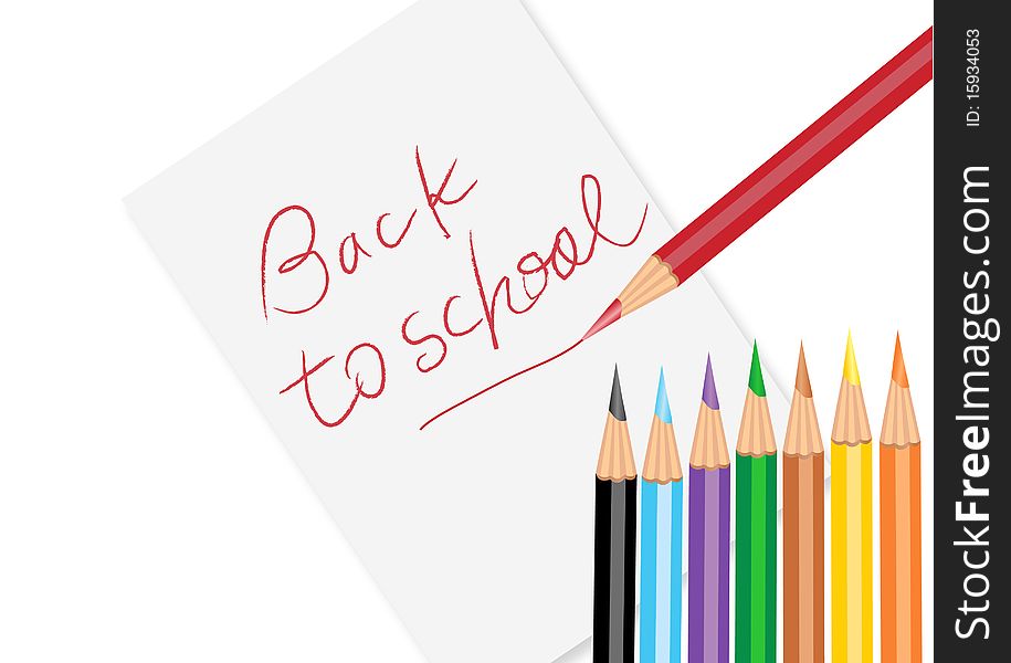 Back to school poster