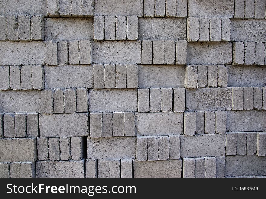 Gray brick wall texture pattern. Gray brick wall texture pattern