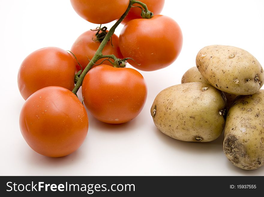 Tomatoes With Potatoes