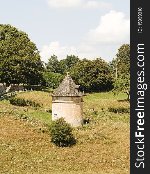 A typical French Dovecot in Central France