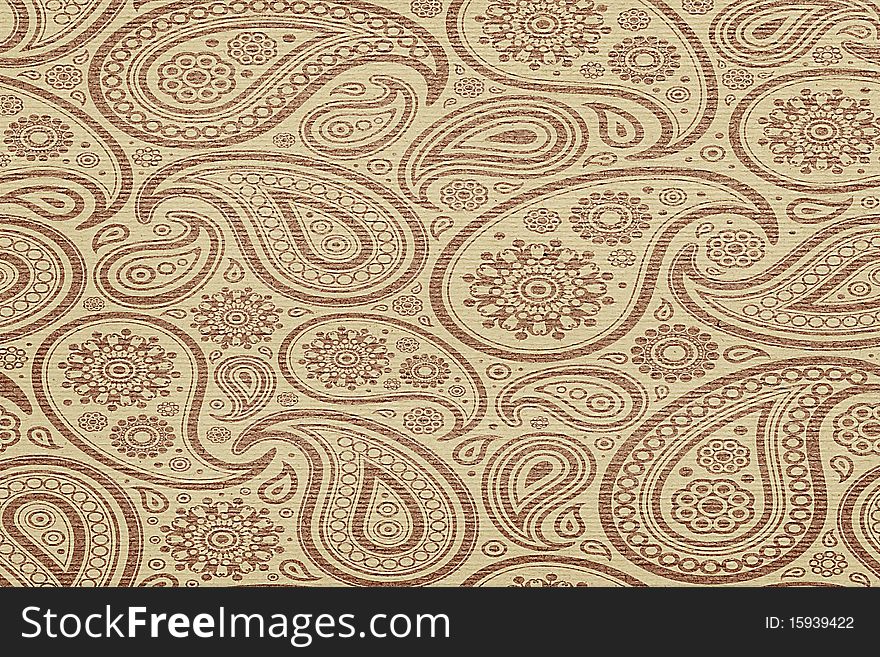 Brown color classical antique wallpaper. Brown color classical antique wallpaper