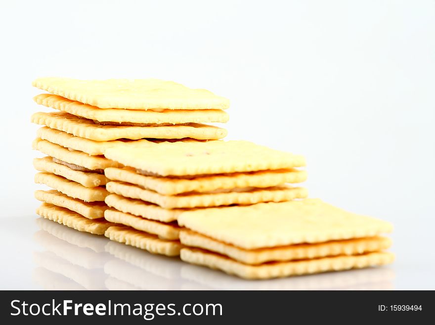 Tilted view of a Stack of Soda. Tilted view of a Stack of Soda