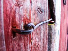 Door Hasp Royalty Free Stock Image Door Hasp Royalty Free Stock Image