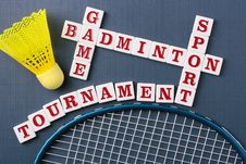 Badminton Royalty Free Stock Photography
