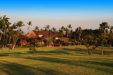 Exotic Resort Royalty Free Stock Photography Exotic Resort Royalty Free Stock Photography