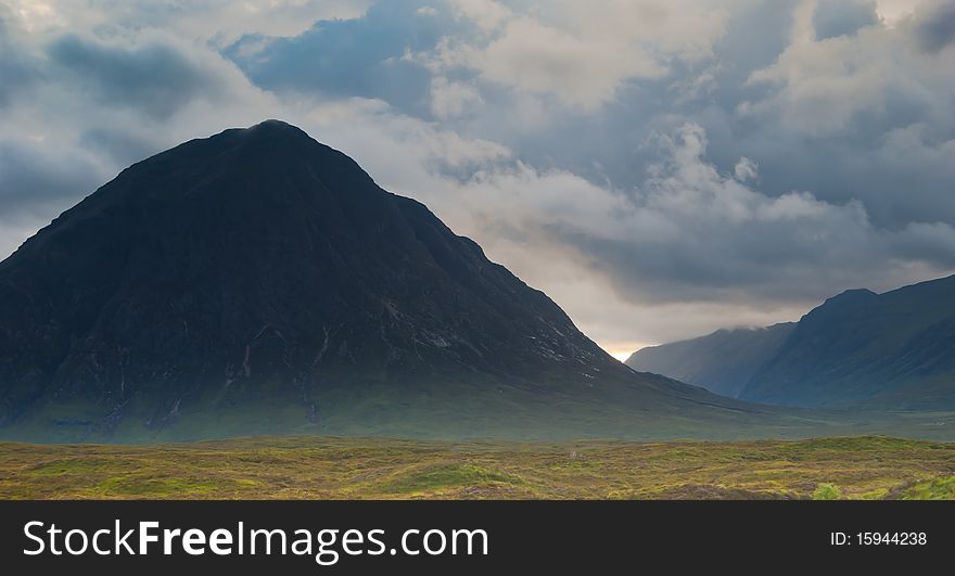 This is what faces you when enter Glenoe from the East. This is what faces you when enter Glenoe from the East.